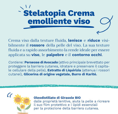 BF-3504105031572 Stelatopia Crema Emoliante Facial, 40 Ml