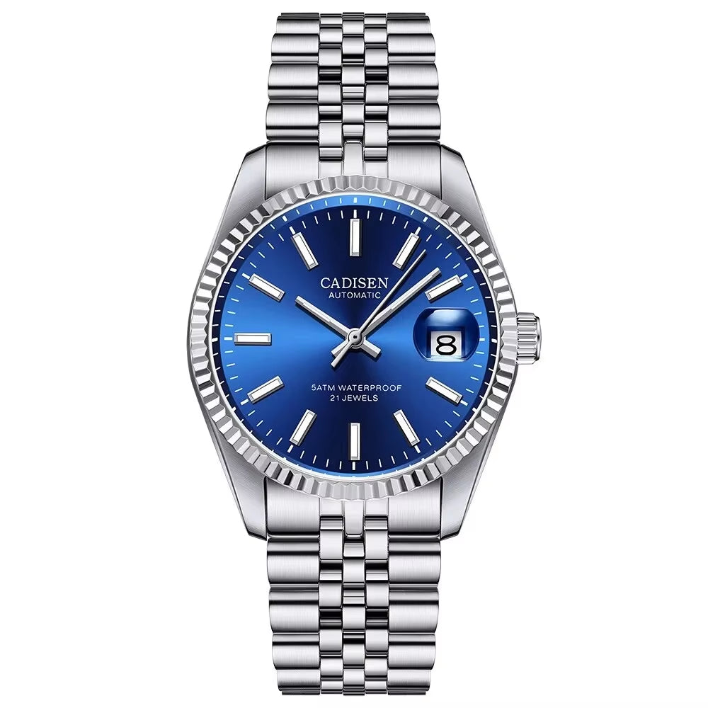 Men Mechanical Watch Top Brand Luxury Automatic Watch Business Stainless Steel Waterproof Watch Men Relogio Masculino